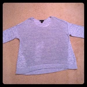 Blue marbled sweater